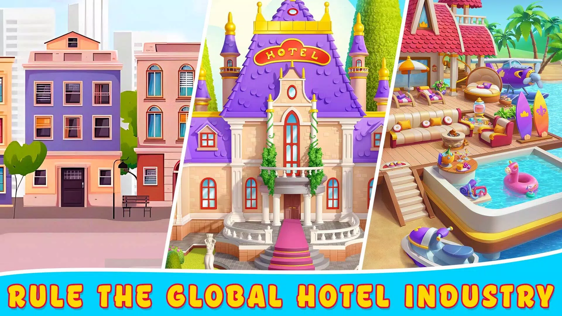 Hotel games: idle hotel tycoon应用截图第4张