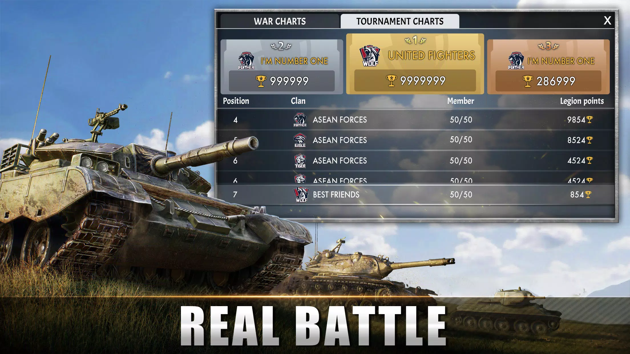 Tank Warfare: PvP Battle Game Screenshot 2