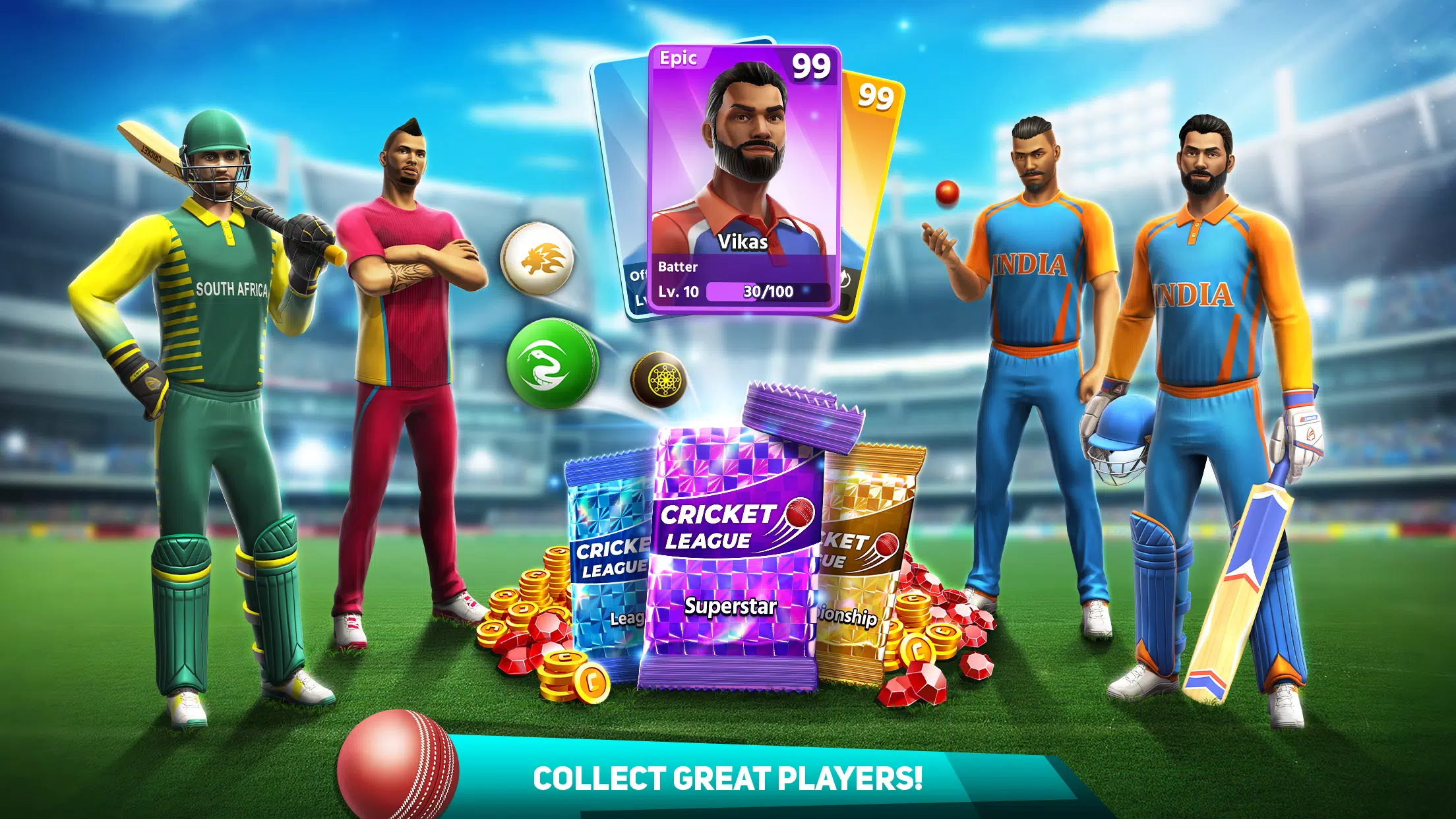 Cricket League Captura de tela 4