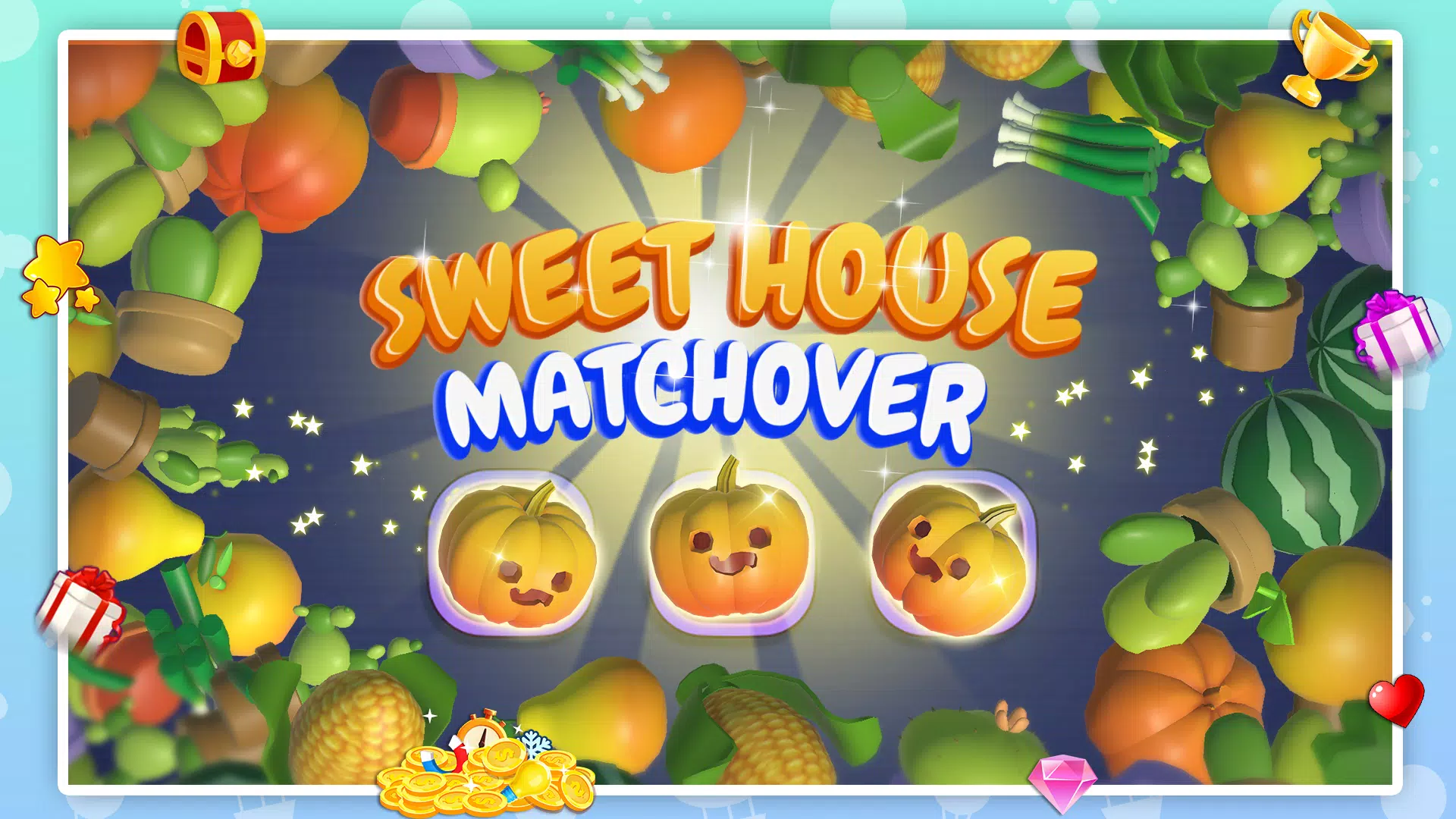 Sweet House Matchover_Triple3D ภาพหน้าจอ 1