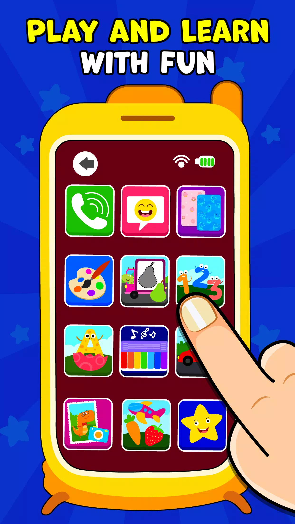 Baby Games: Phone For Kids App Ekran Görüntüsü 1