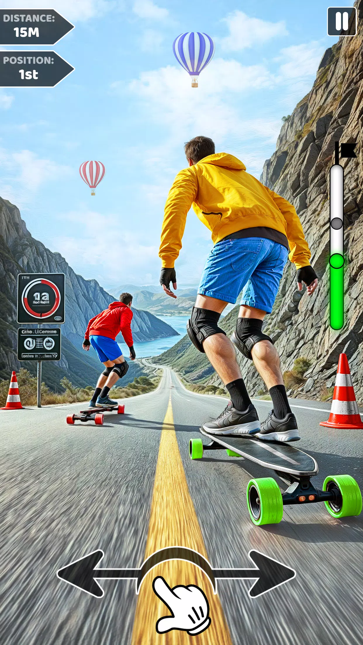 Downhill Skateboarding Game應用截圖第3張