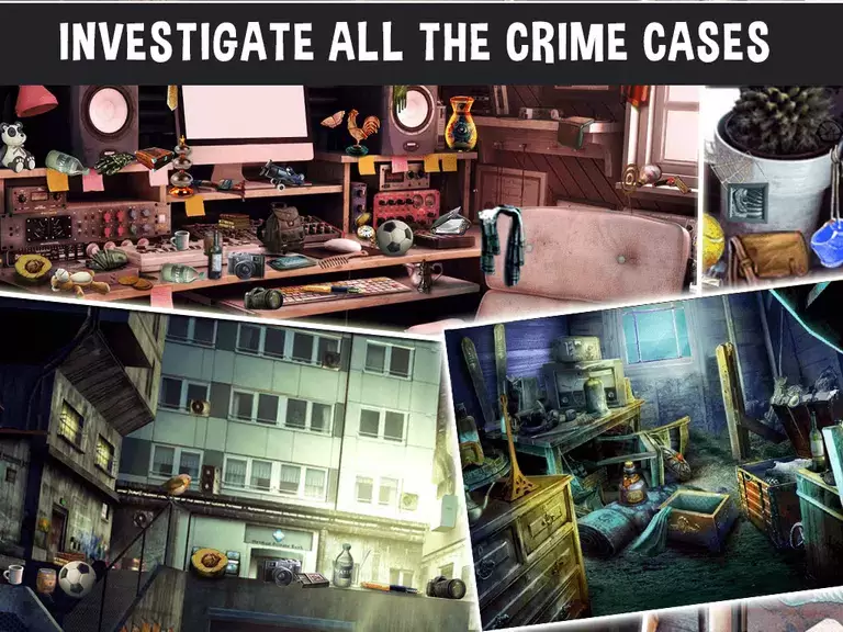 Crime Case :Hidden Object Game Ảnh chụp màn hình 1