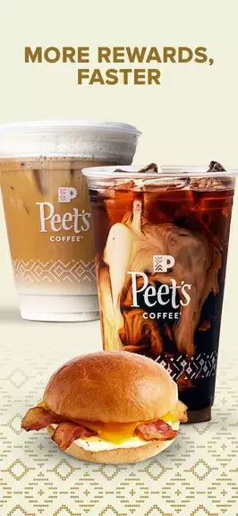 Peet's Coffee: Earn Rewards Schermafbeelding 2