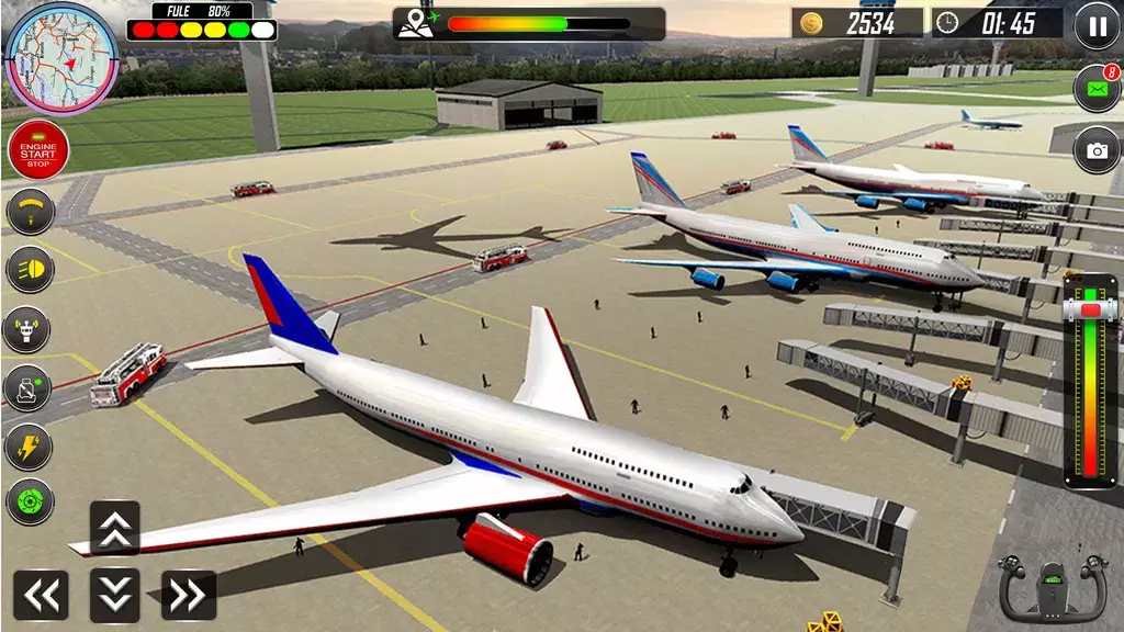 Real Plane Landing Simulator Tangkapan skrin 2