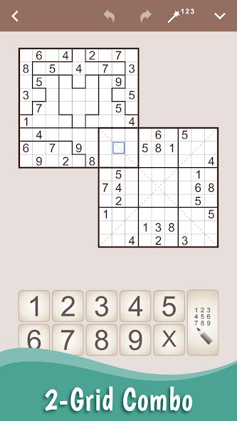 MultiSudoku: Samurai Sudoku Mod Capture d'écran 4