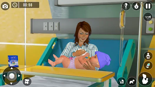 Mother Simulator: Mom Games 3D Ảnh chụp màn hình 1