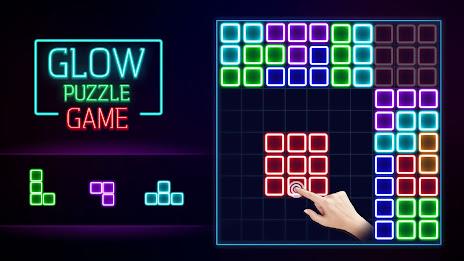 Glow Block Puzzle Screenshot 1