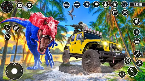 Real Dino Hunting 3D shooting স্ক্রিনশট 1