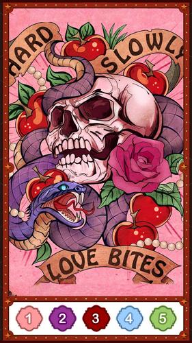 Retro Style Coloring Games スクリーンショット 3