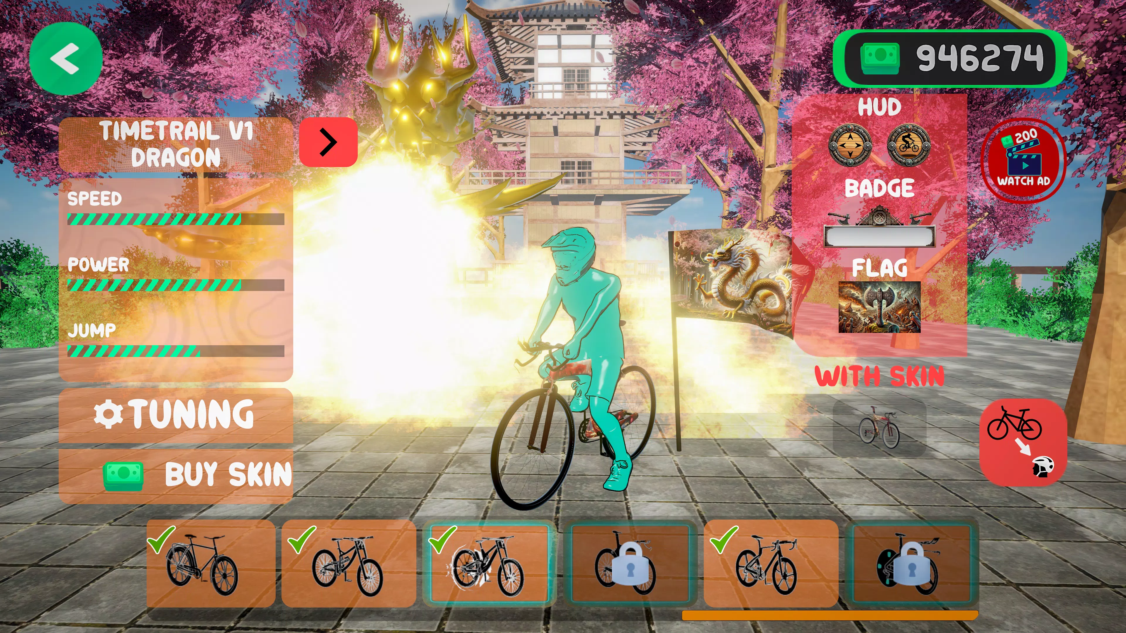 Bicycle Extreme Rider 3D ဖန်သားပြင်ဓာတ်ပုံ 2