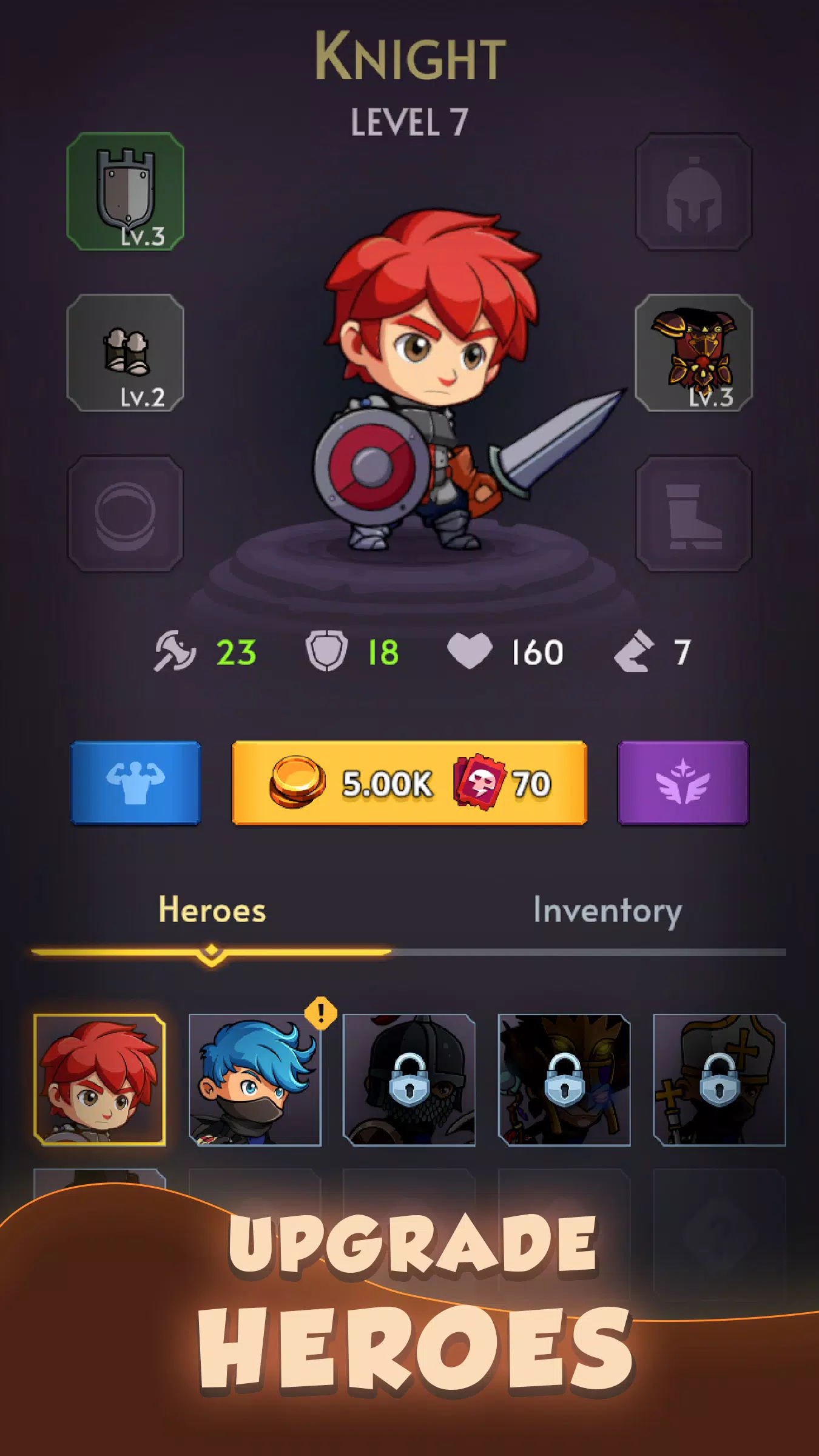 Lost Heroes Tangkapan skrin 3