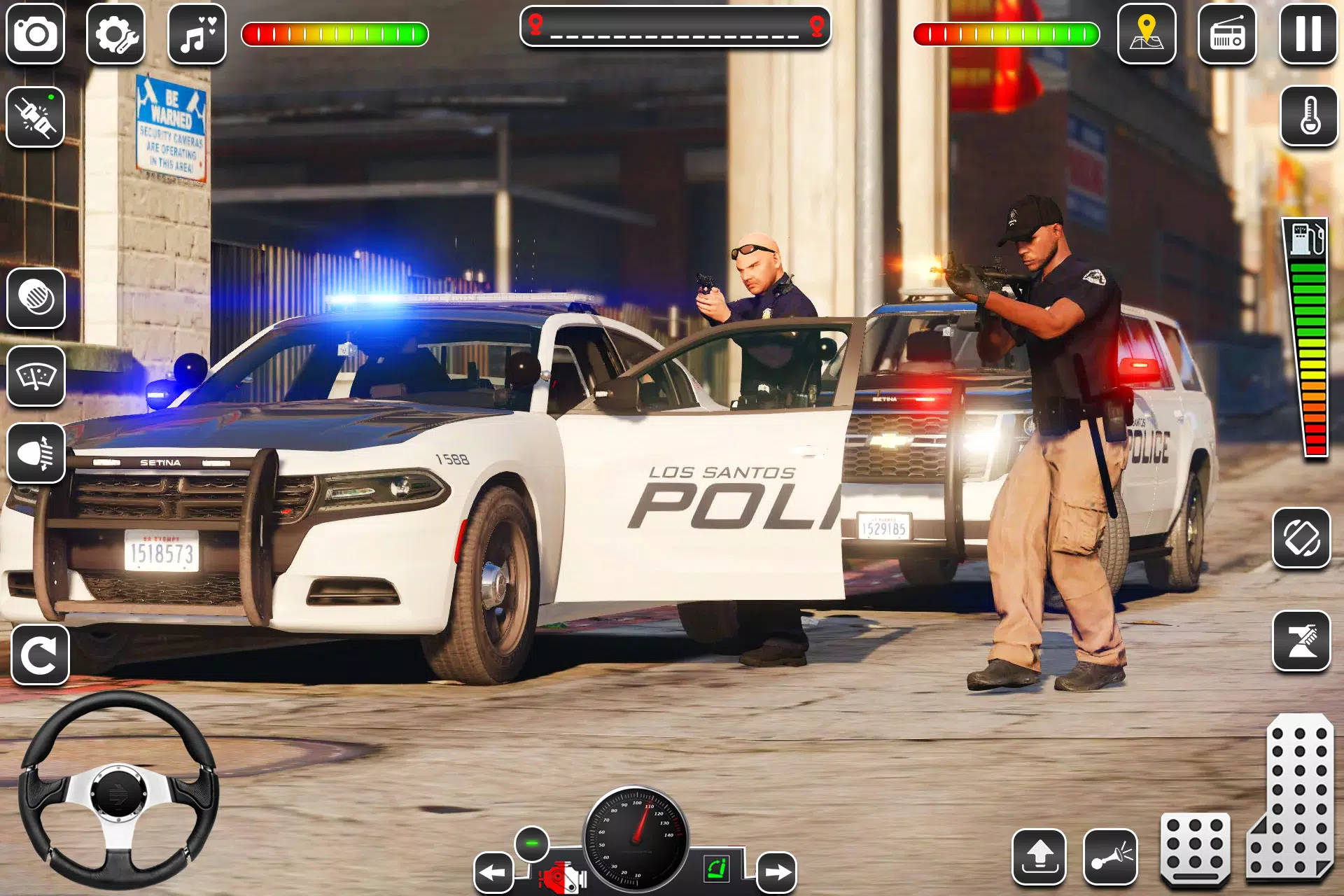 US Police Car Chase Game 3D Screenshot 3