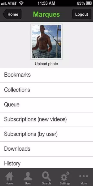myVidsterインターフェイスの概要