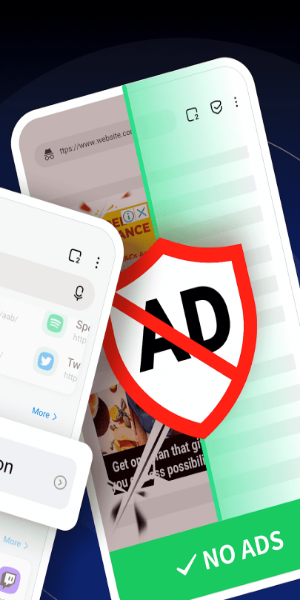 FAB Adblocker Browser: Adblock Zrzut ekranu 3