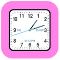 Analog Clock Square Cloassic