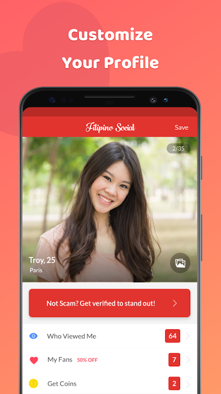 Filipino Social: Dating & Chat ภาพหน้าจอ 2