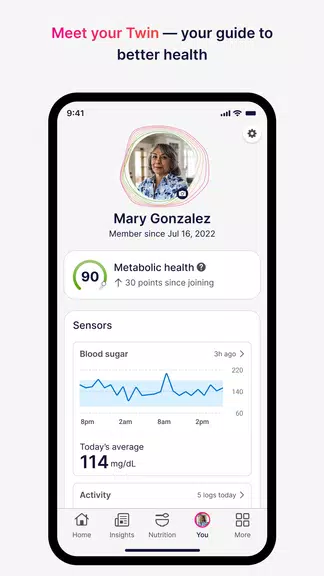 Twin Health Capture d'écran 1