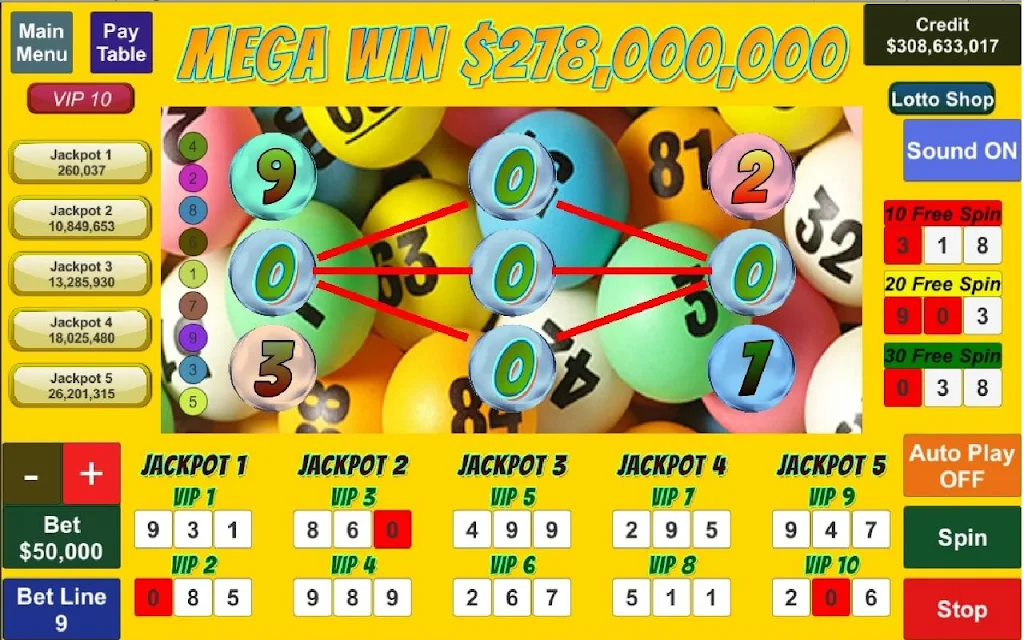 Slots - Lotto Jackpot Capture d'écran 1