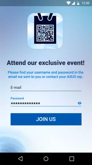 ASUS Invitation App স্ক্রিনশট 1