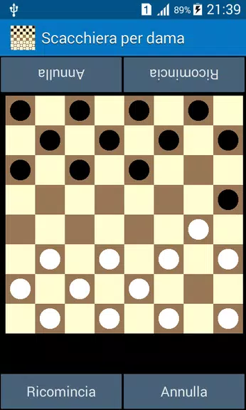 Schermata Italian Checkers - Dama 1