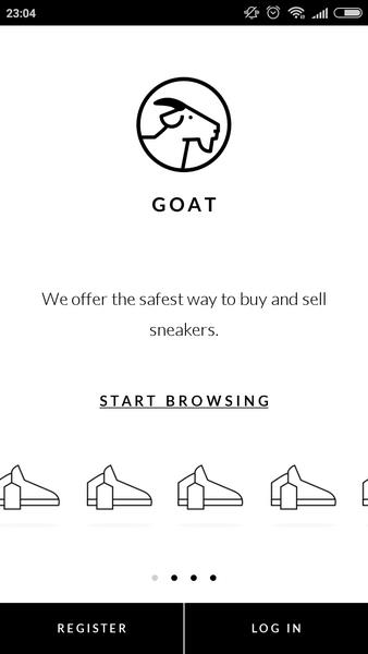 GOAT – Sneakers & Apparel Schermafbeelding 1