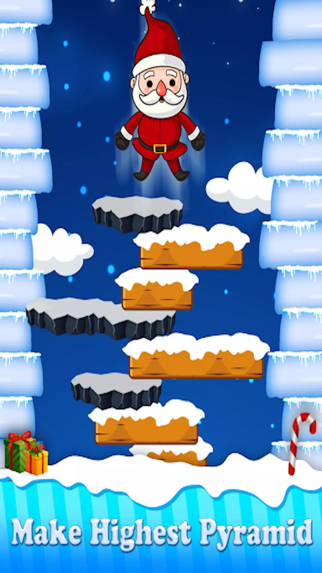 Christmas Game Santa Jump 2024 স্ক্রিনশট 3