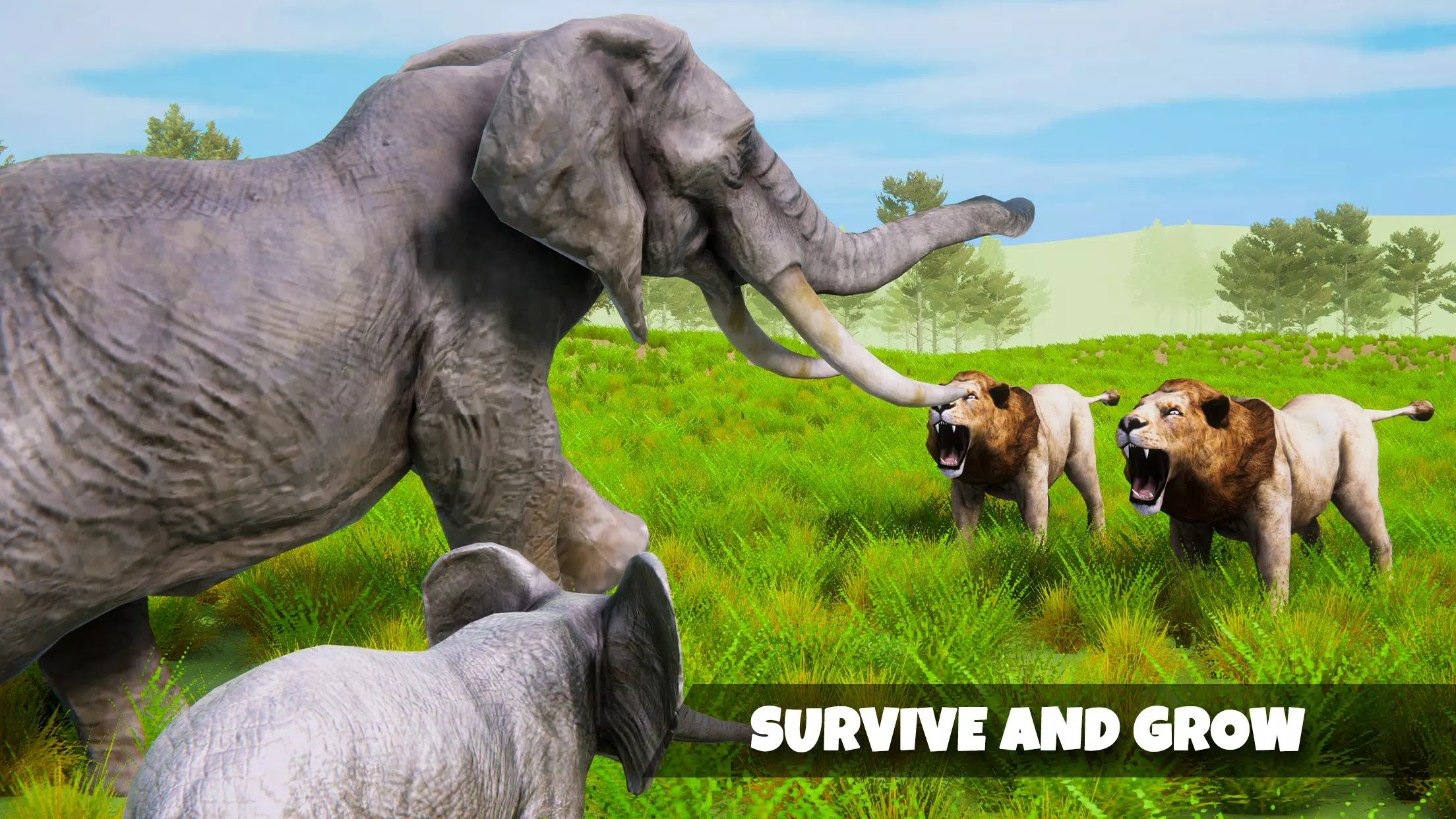 Elephant Simulator Wild Life Schermafbeelding 3