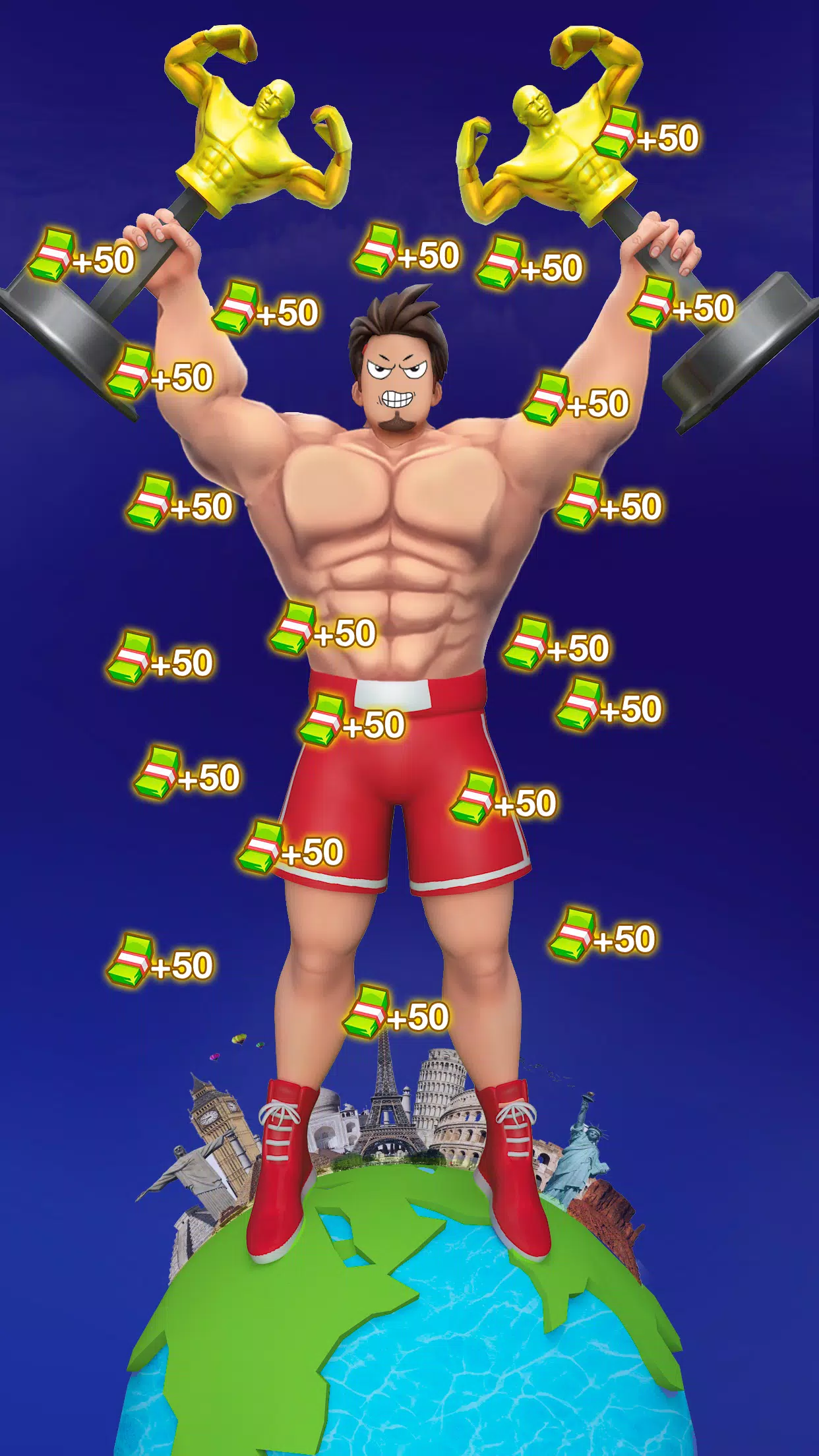 Gym Clicker Hero: Idle Muscles Скриншот 2