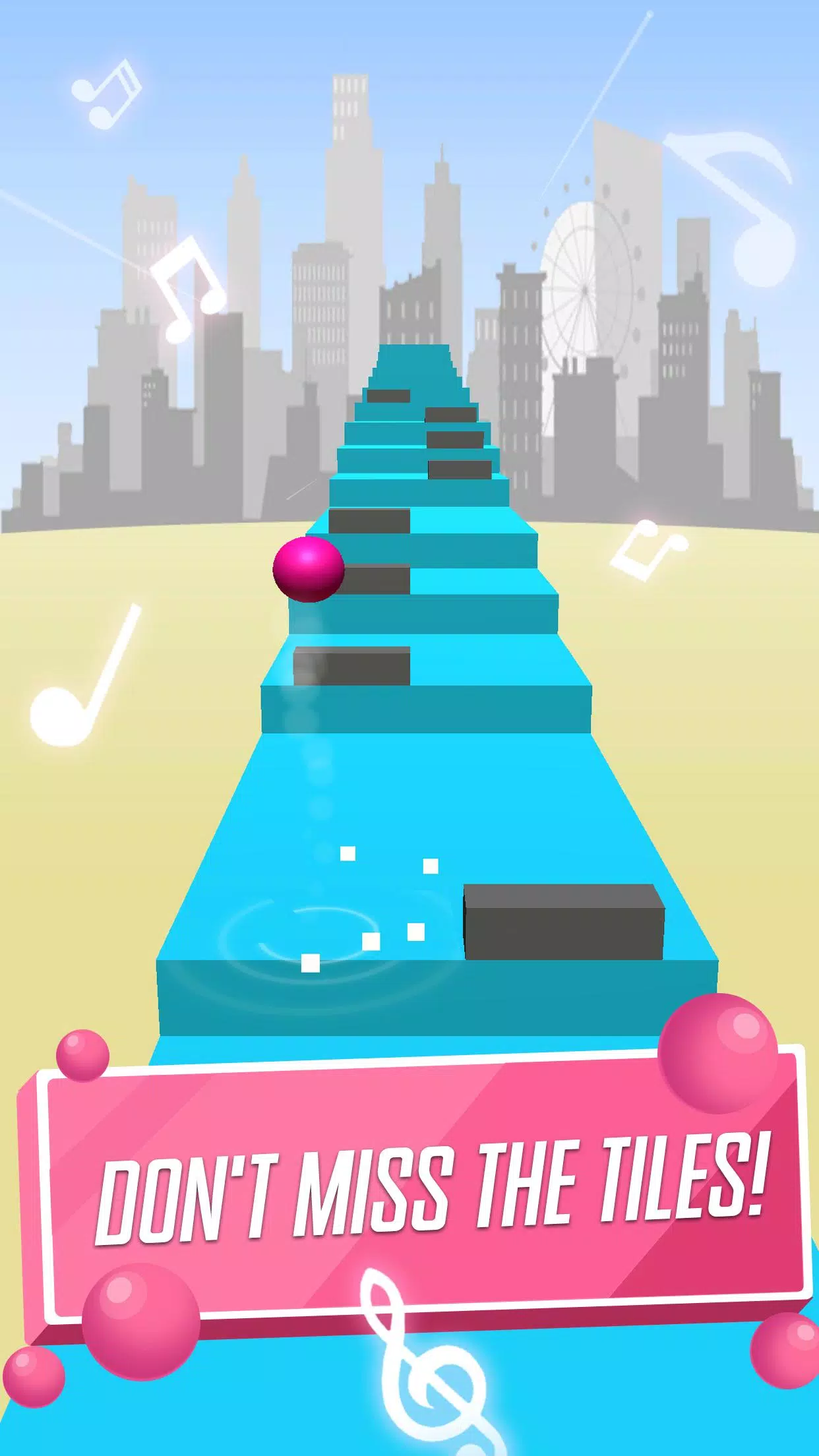 Color Music Hop Ball Games Screenshot 4