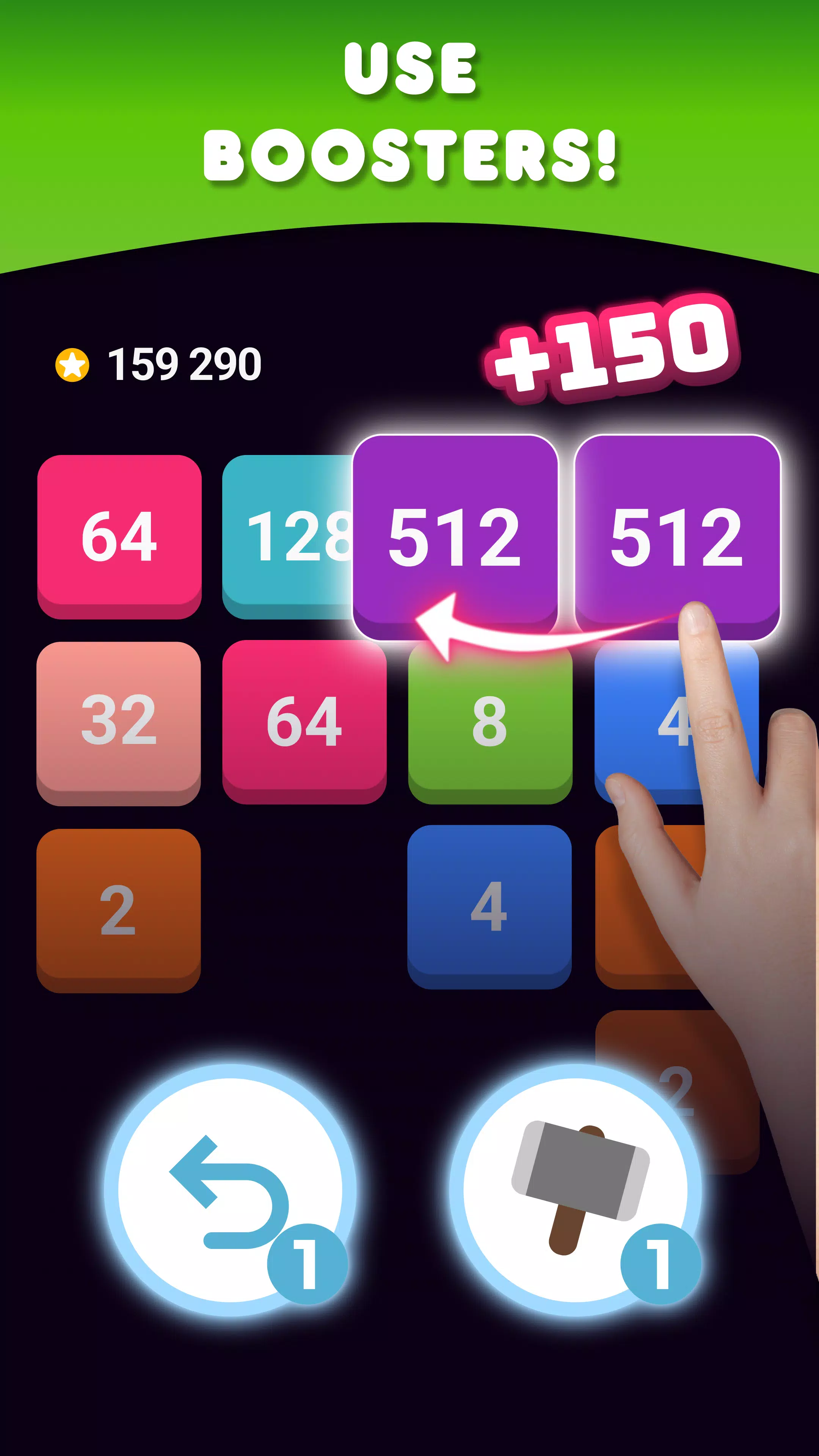 2048: Puzzle Game! Merge Block Screenshot 4