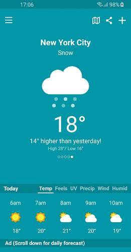 Weather & Clima - Weather Sky स्क्रीनशॉट 3