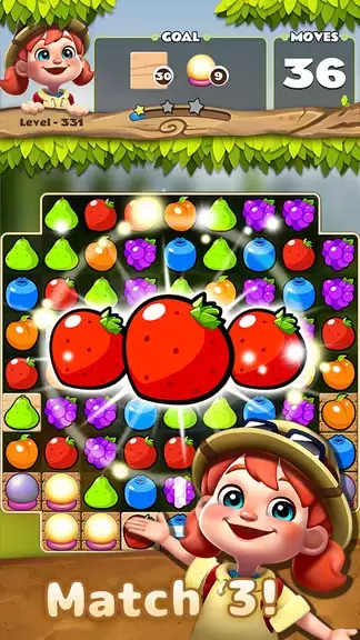 Fruits POP : Match 3 Puzzle スクリーンショット 2