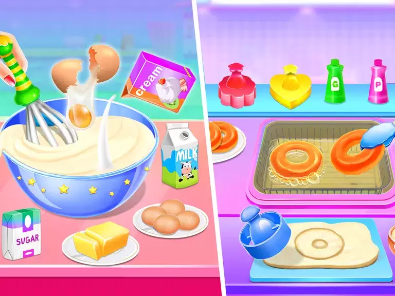 Make Donuts Game - Donut Maker Tangkapan skrin 2