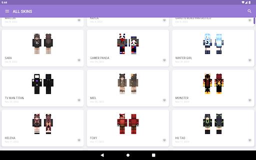 Schermata Skins for Minecraft 2 3