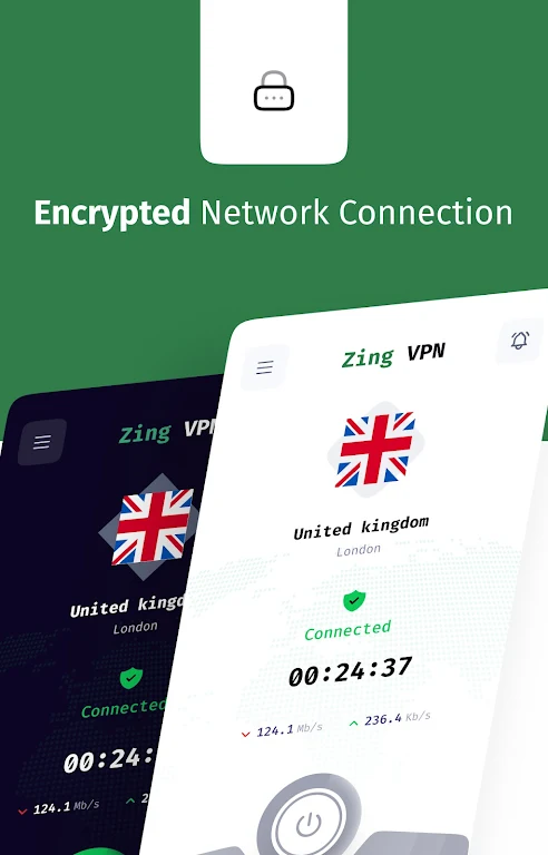 Zing VPN Captura de tela 3