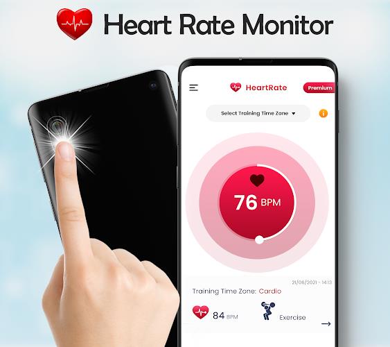 Heart Rate Monitor BPM Tracker Screenshot 1