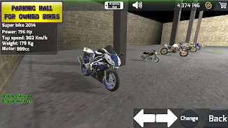 Motorbike 3D Drag Race應用截圖第1張