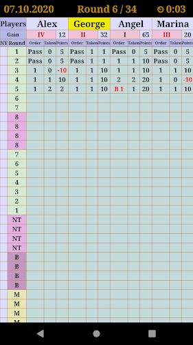 Poker Up and Down (scoreboard) ဖန်သားပြင်ဓာတ်ပုံ 1