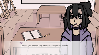 Full Ride! A College Dating Sim Screenshot 3