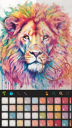 Cross Stitch Coloring Book Скриншот 3