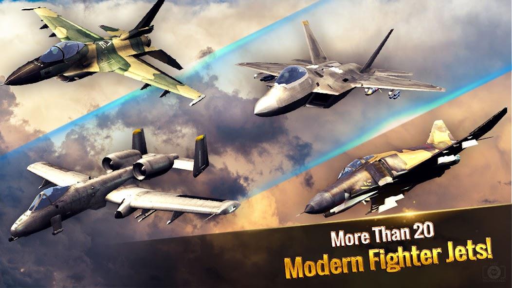 Ace Fighter: Modern Air Combat Mod Zrzut ekranu 3