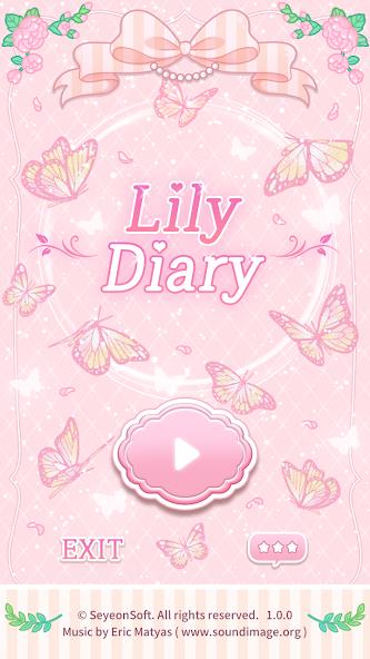 Lily Diary : Jeux d'Habillage Capture d'écran 1
