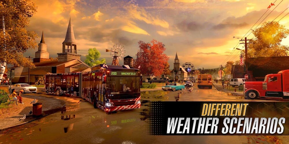 Bus Simulator 2023 Mod Capture d'écran 2