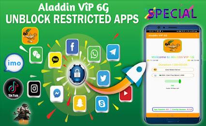 Aladdin VIP 6G-Secure Fast VPN ဖန်သားပြင်ဓာတ်ပုံ 3