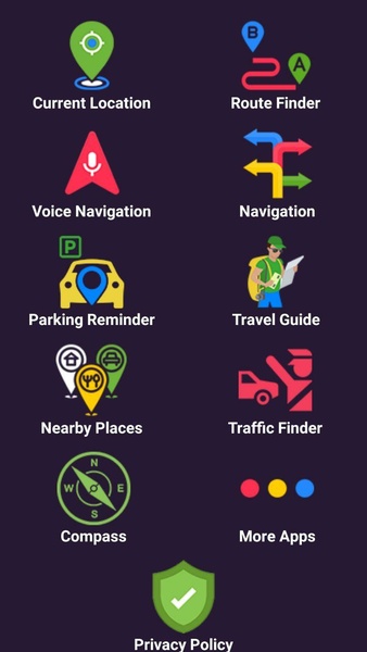 GPS Navigation & Map Direction - Route Finder ဖန်သားပြင်ဓာတ်ပုံ 1