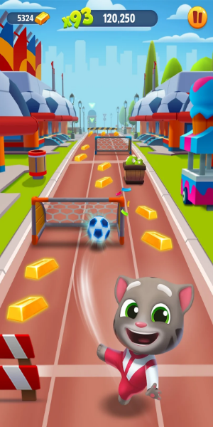 Talking Tom Gold Run Screenshot 1