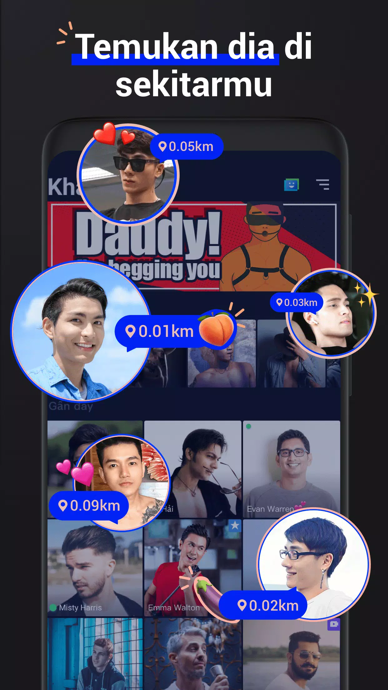 Blued - Men's Video Chat & LIVE Tangkapan skrin 2