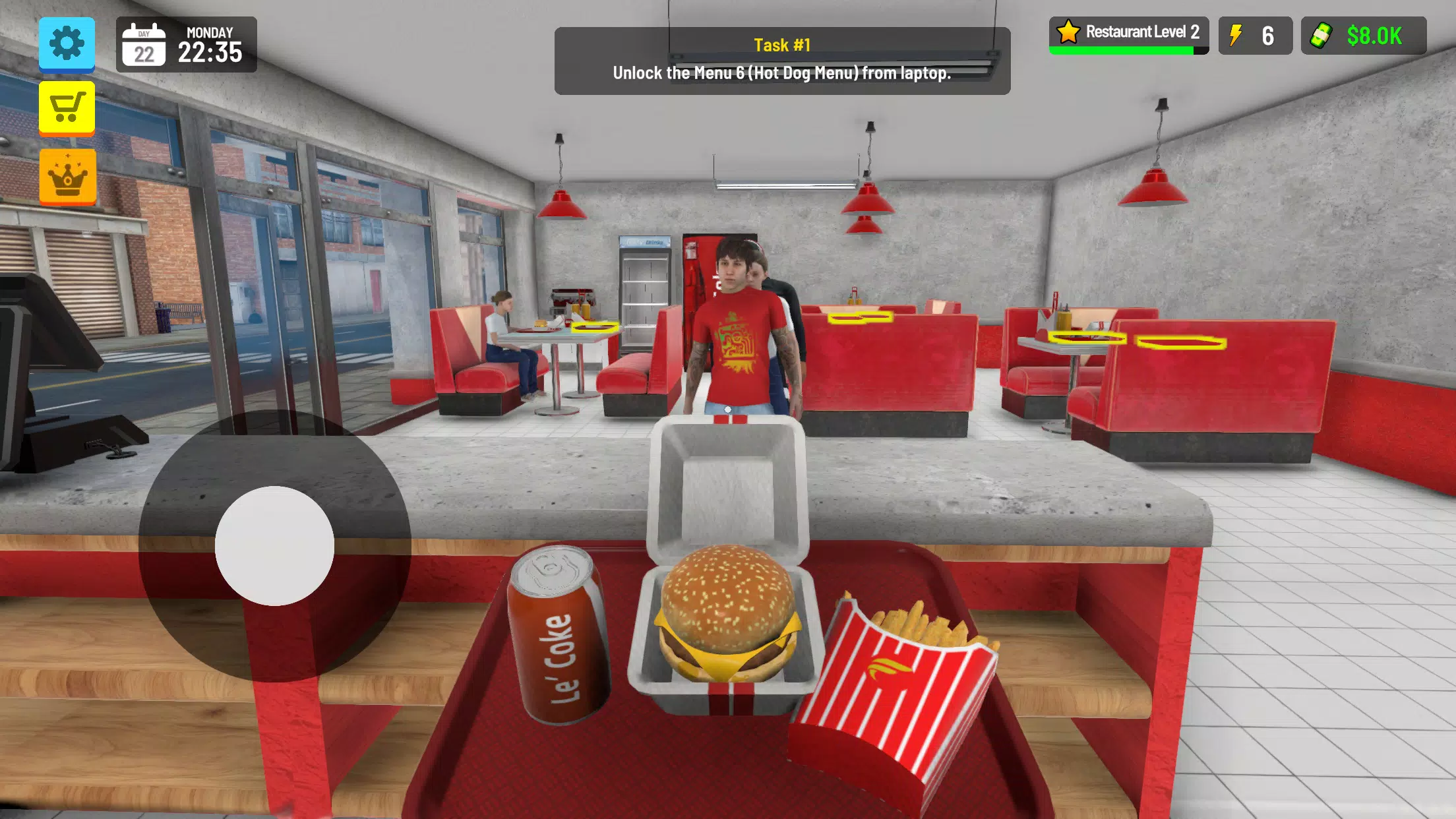 Burger Station Simulator 3D! Screenshot 1