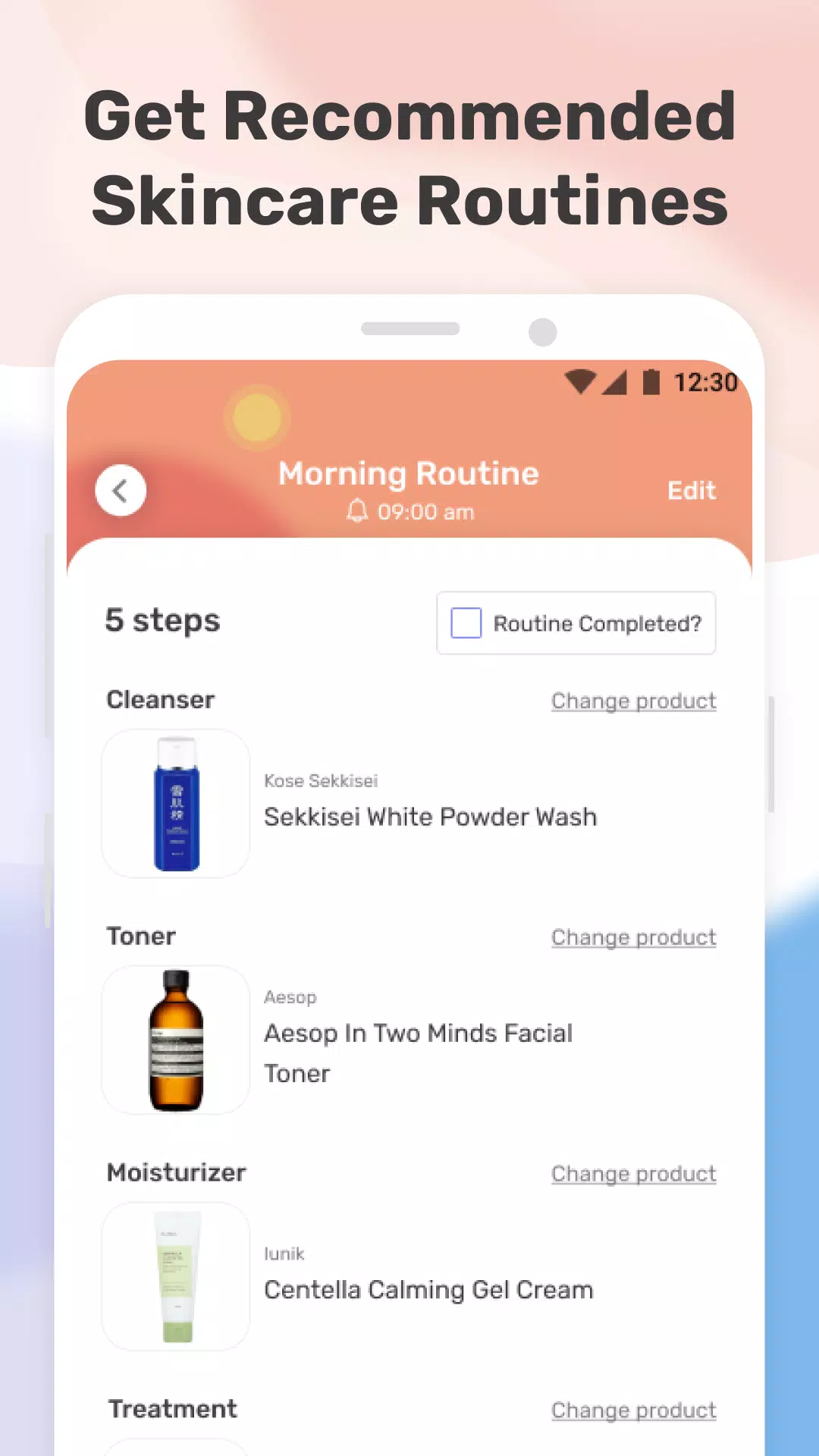 TroveSkin: Your Skincare Coach スクリーンショット 3